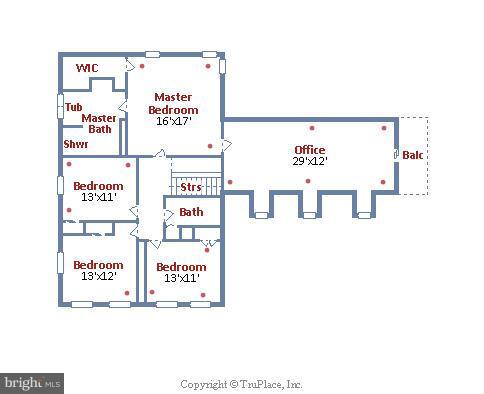 14631 Good Hope Road Silver Spring, MD 20905 - Photo 27 of 28 Upper Level Floor Plan