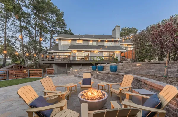 a view of a hallway with interior of the house