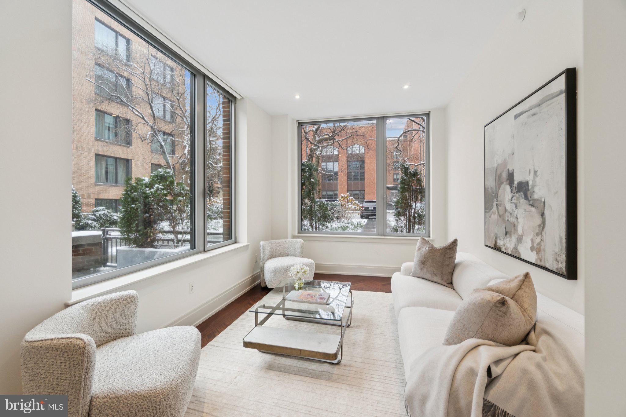 3150 South Street Northwest, Unit 1A Washington, DC 20007 - Photo 23 of 48 Sitting area-Office off Primary Suite
