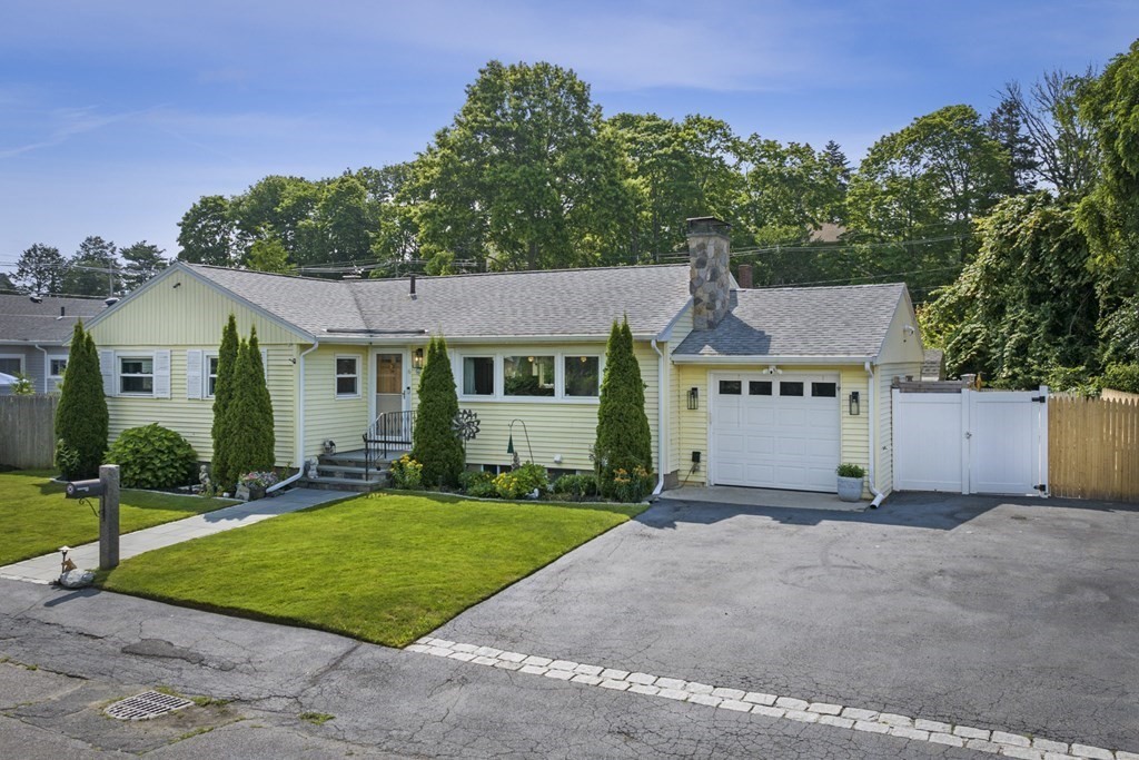 6 Ames Road Marblehead, MA 01945 - Photo 1 of 32 front view of a house with a yard