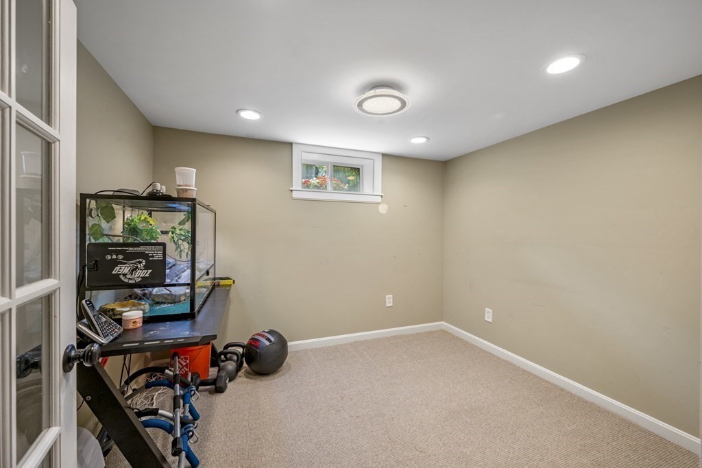 6 Ames Road Marblehead, MA 01945 - Photo 29 of 32 a view of a room with gym equipment