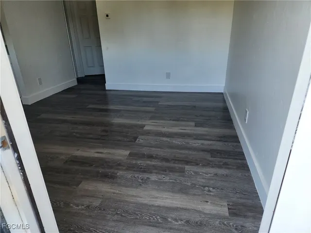 a view of a small space