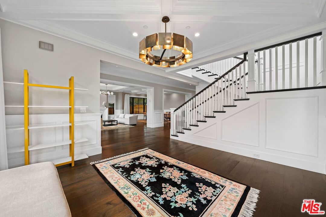 9348 Cresta Drive Los Angeles, CA 90035 - Photo 15 of 44 a view of a hallway view with staircase