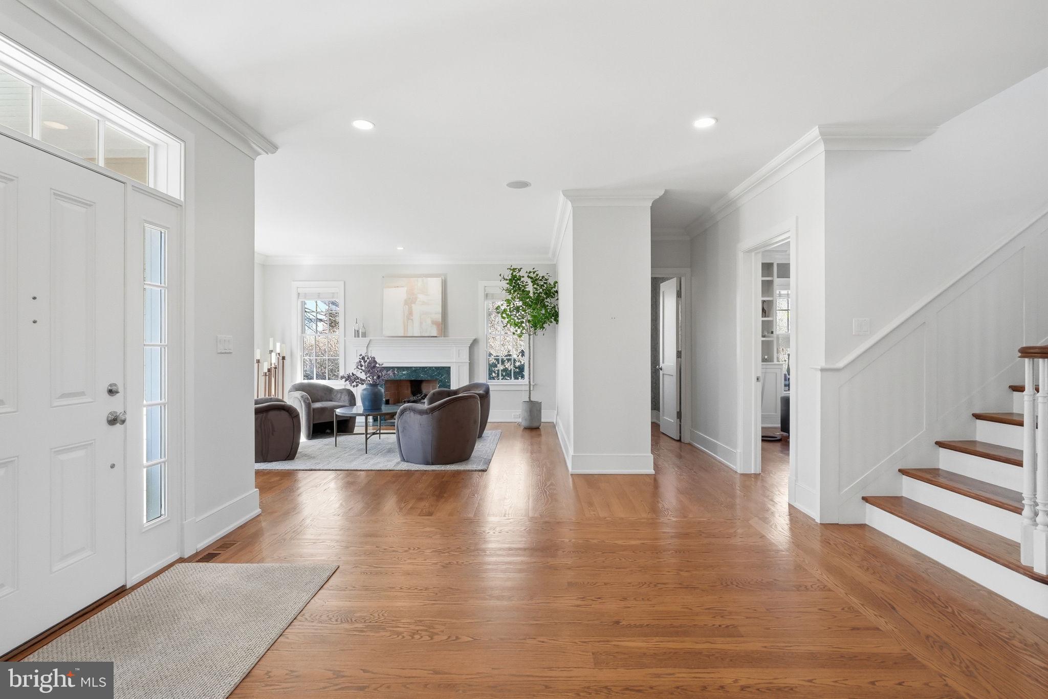 904 Plymouth Road Lower Gwynedd, PA 19002 - Photo 15 of 44 a living room with furniture wooden floor and white walls