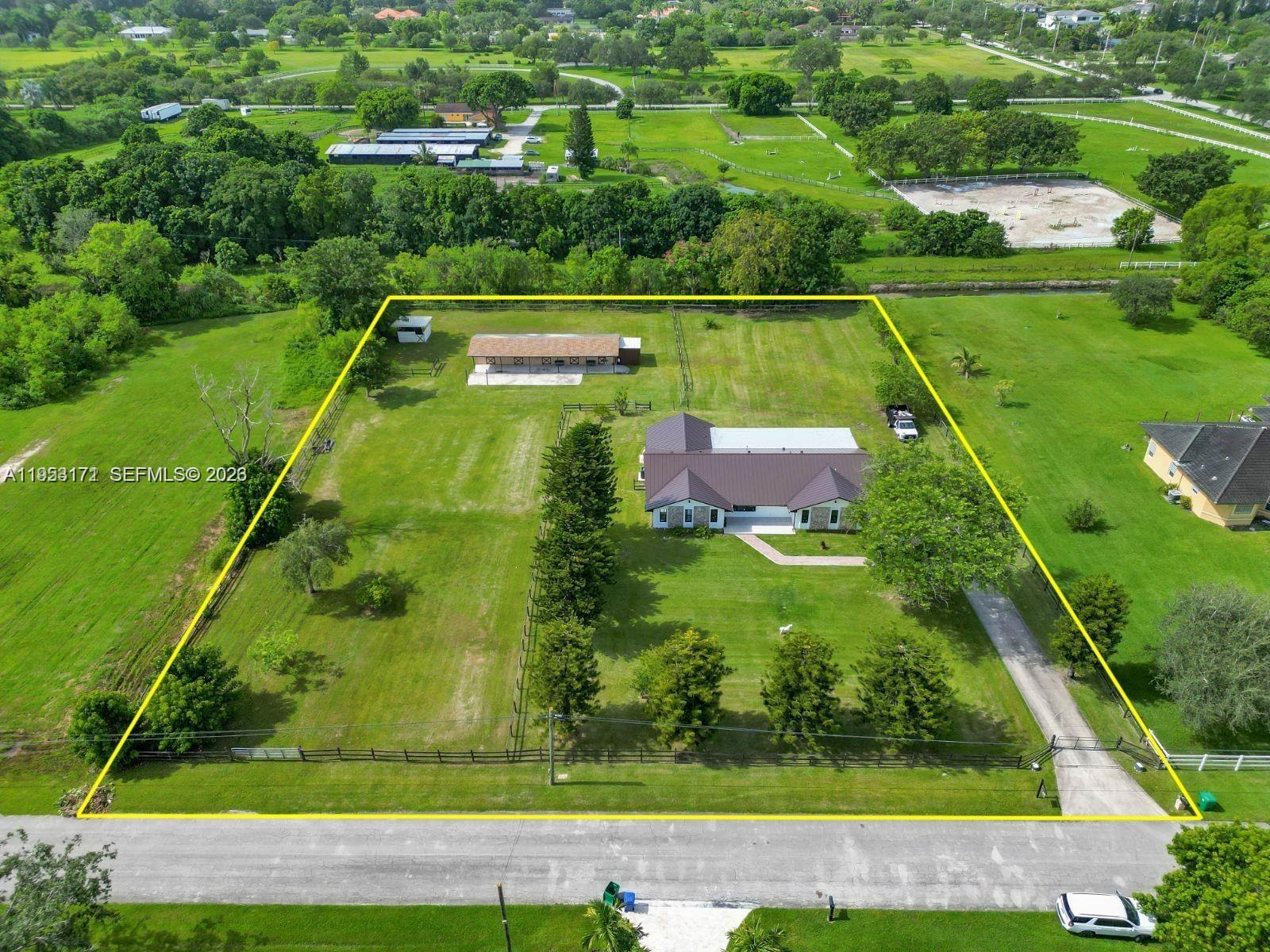 17680 Southwest 54th Street Southwest Ranches, FL 33331 - Photo 40 of 40 a view of a back yard