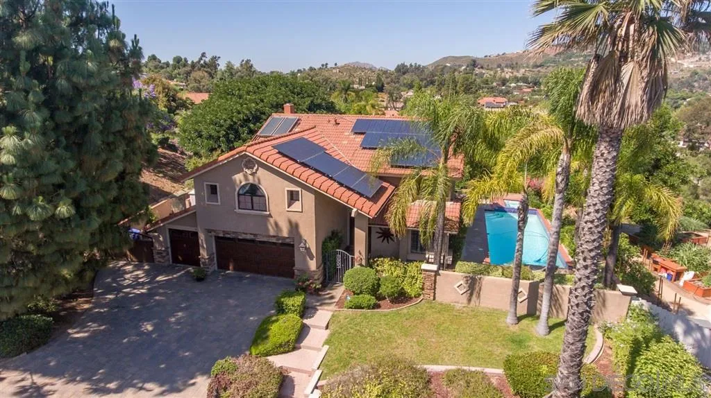 14032 Old Station Road Poway, CA 92064 - Photo 25 of 25 a view of a house with a yard