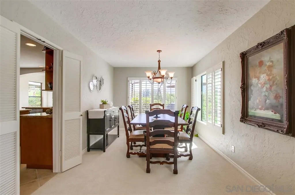 14032 Old Station Road Poway, CA 92064 - Photo 7 of 25 a dining room with furniture and window