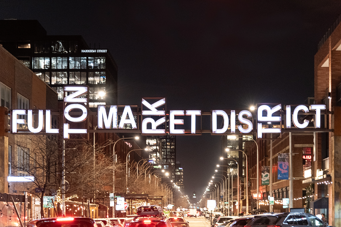 323 South Racine Avenue, Unit PHD Chicago, IL 60607 - Photo 46 of 47 a front view of a building