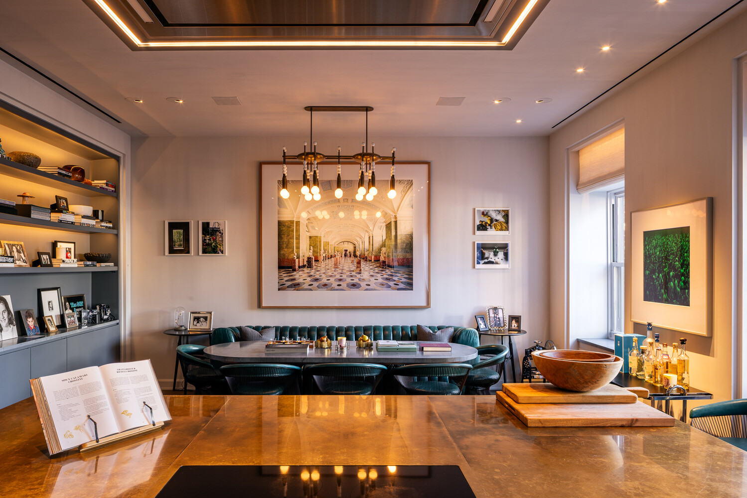 20 Greene Street, Unit PH Manhattan, NY 10013 - Photo 24 of 38 a living room with furniture and floor to ceiling window