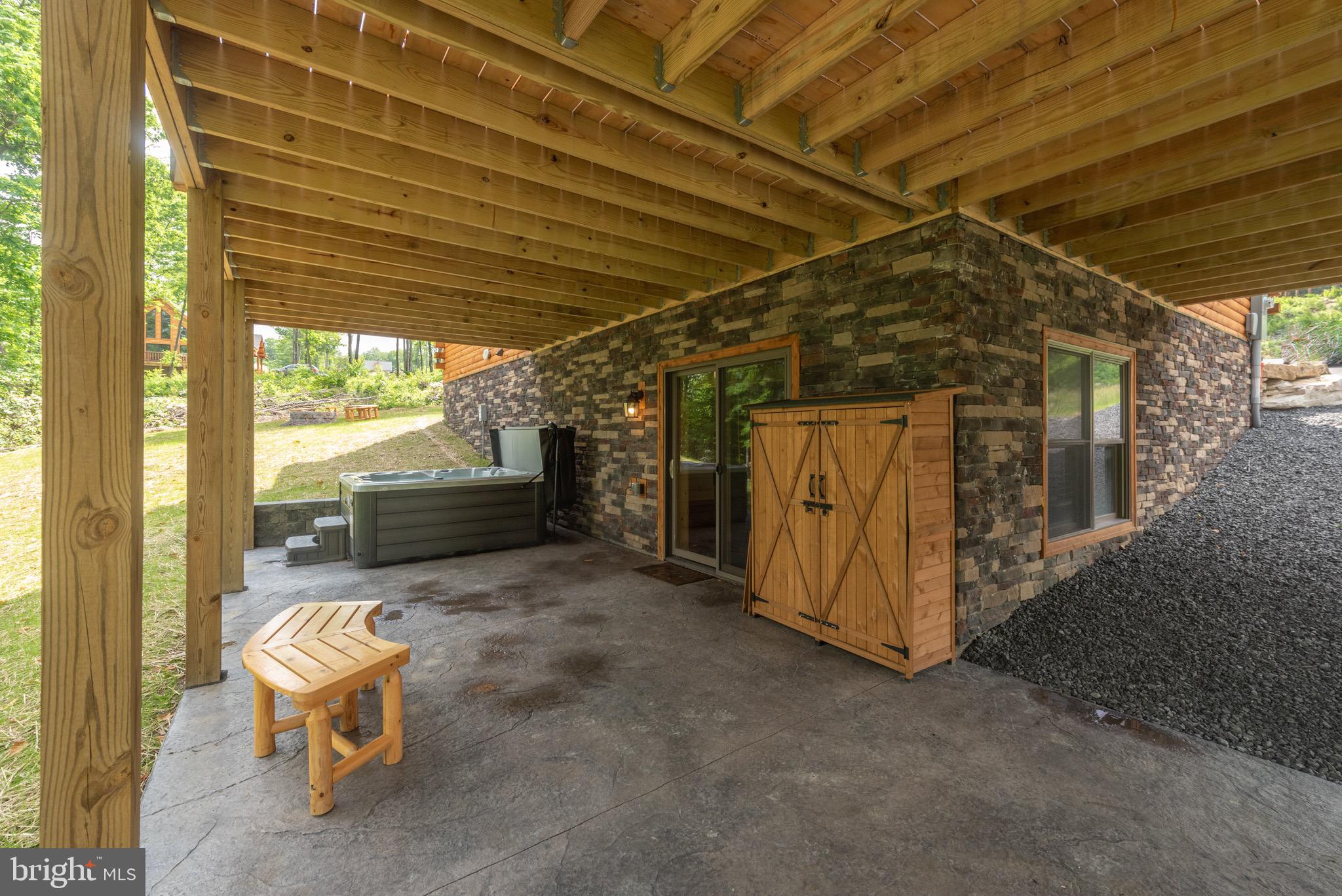 828 North Camp Road McHenry, MD 21541 - Photo 53 of 59 a view of a porch with furniture