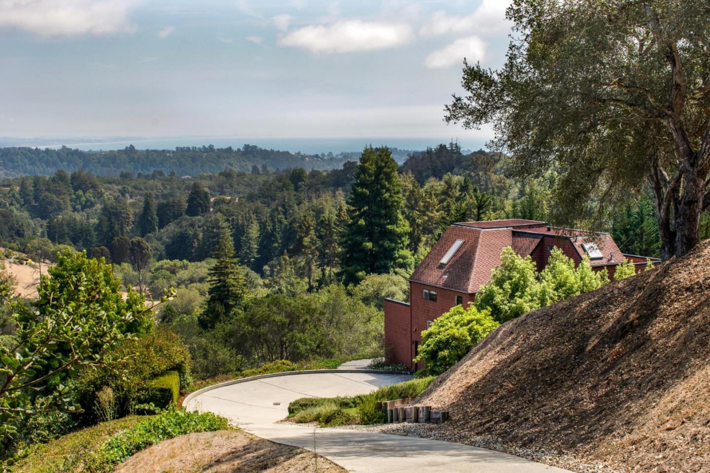 185 La Cima Street Soquel, CA 95073 - Photo 3 of 39 an aerial view of a house with a garden