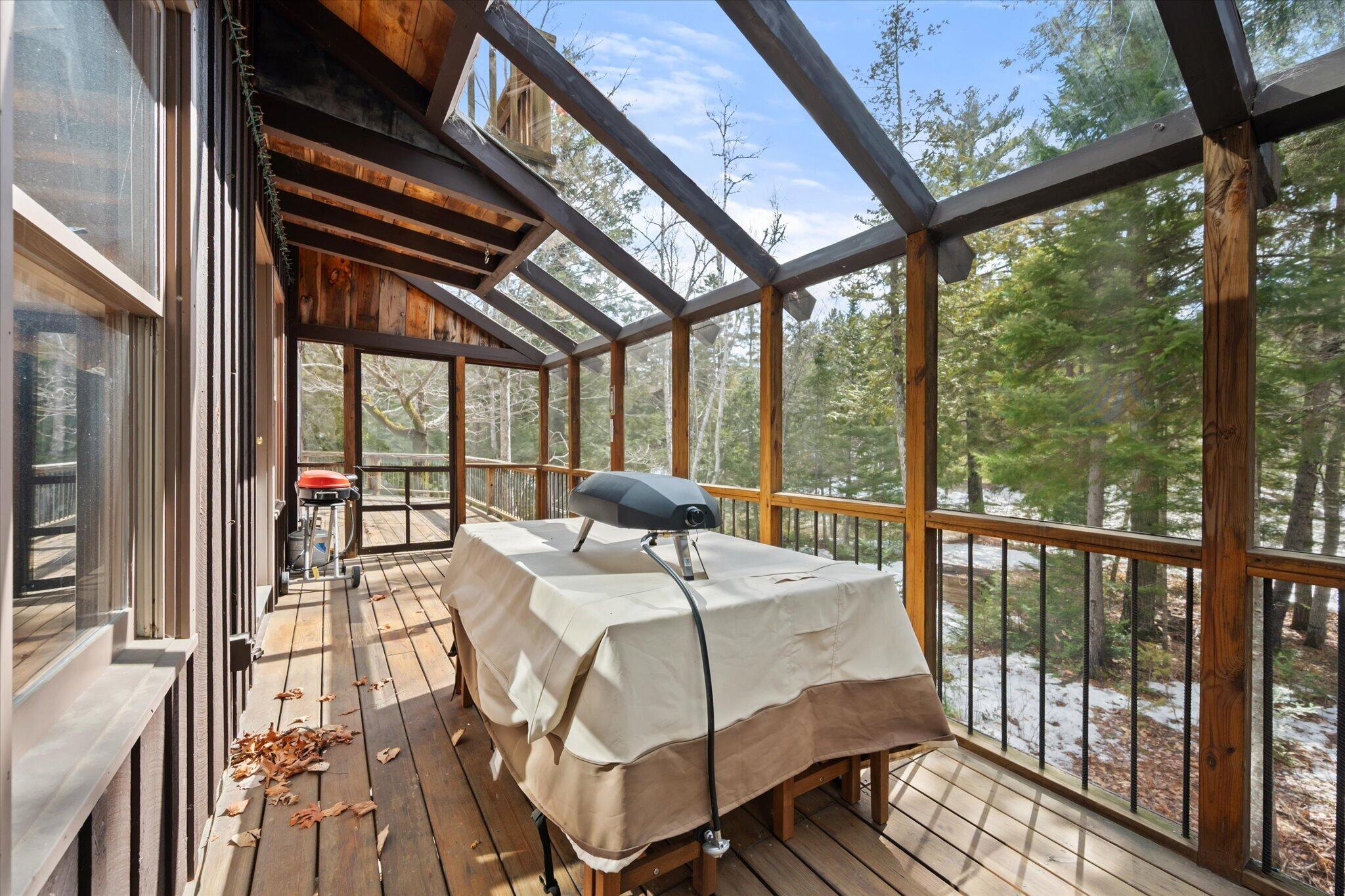 1030 Poplar Stream Road Carrabassett Valley, ME 04947 - Photo 11 of 84 46-Screened Porch