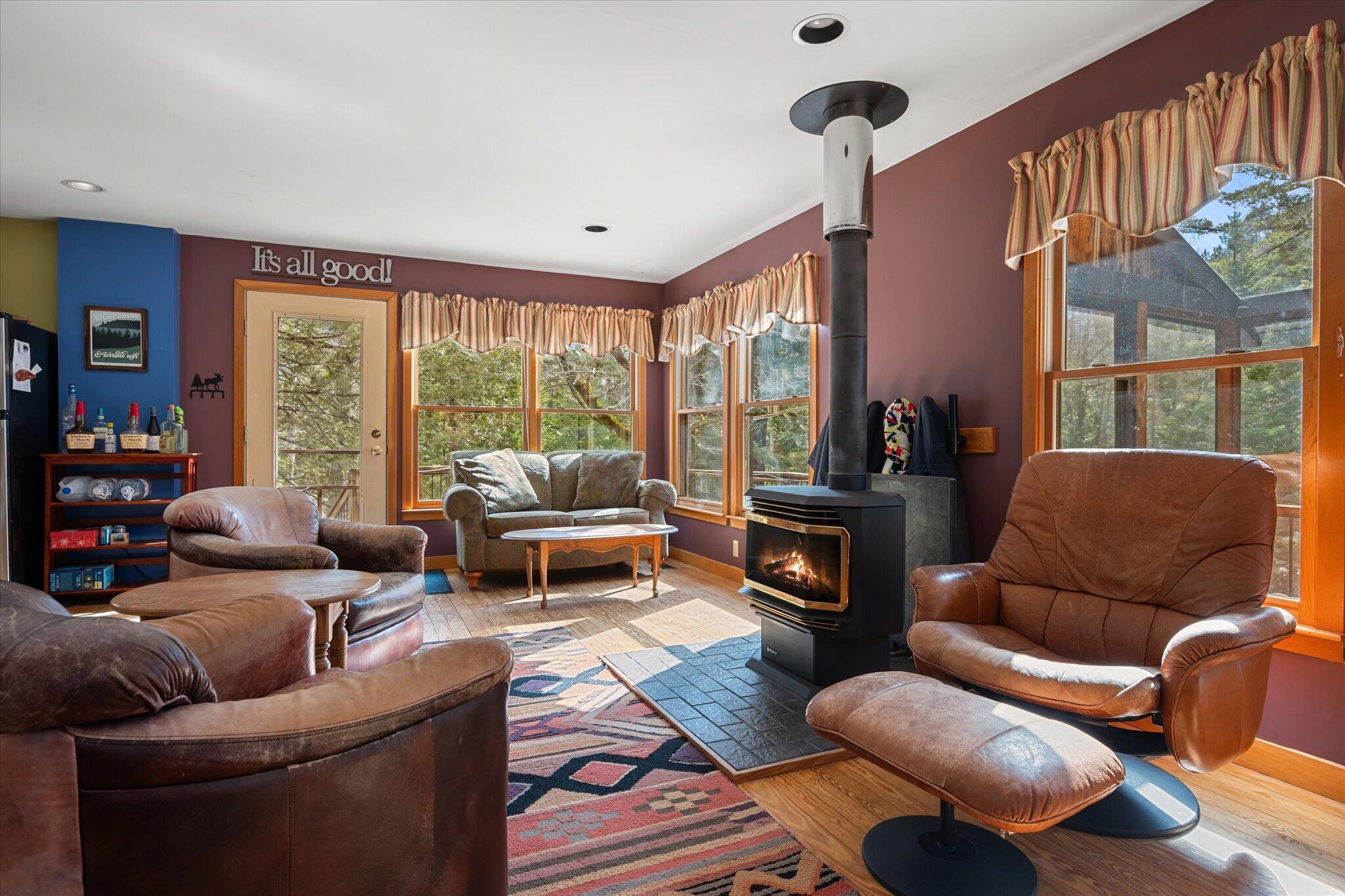 1030 Poplar Stream Road Carrabassett Valley, ME 04947 - Photo 17 of 84 06-Living Room