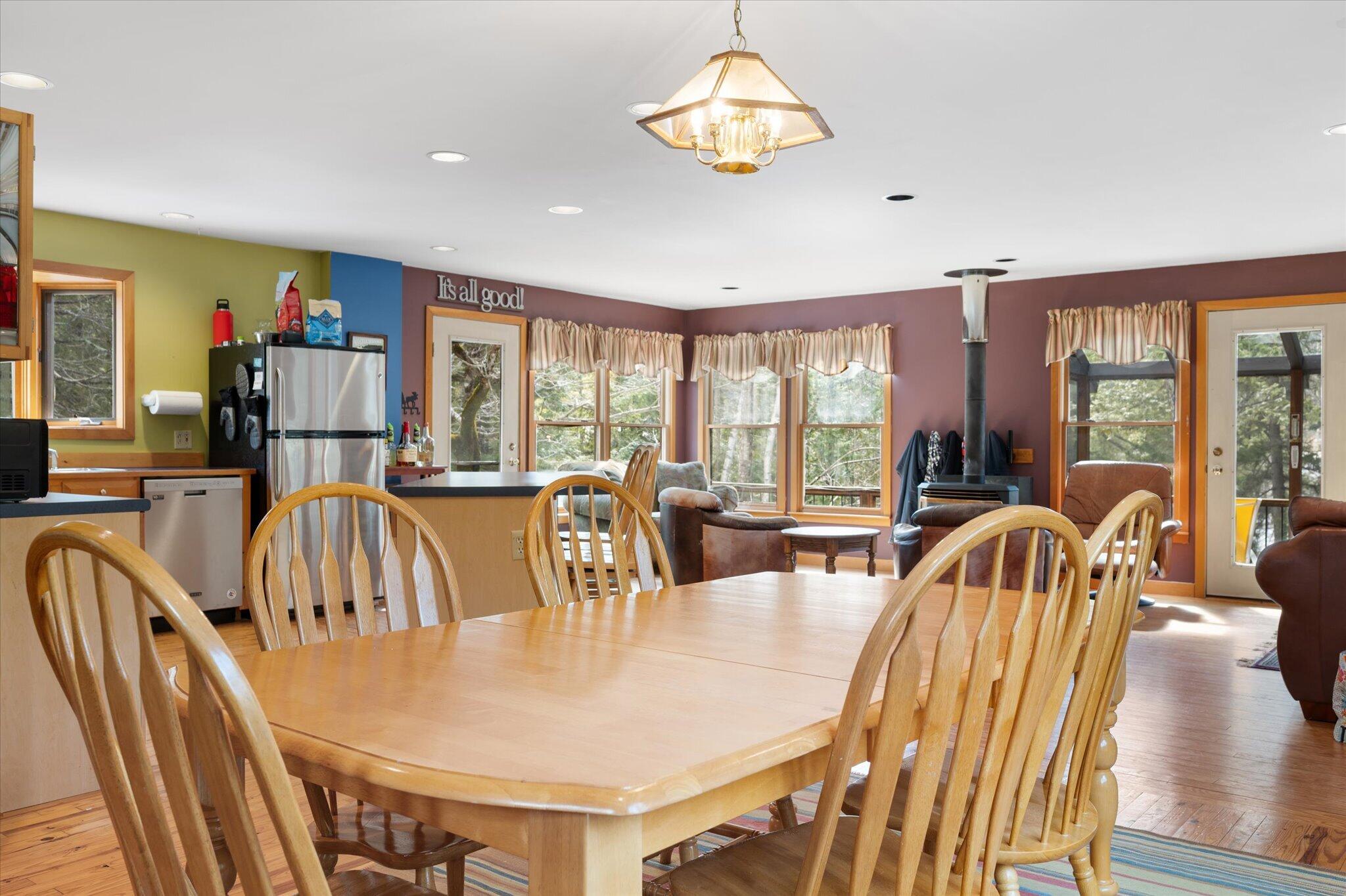 1030 Poplar Stream Road Carrabassett Valley, ME 04947 - Photo 24 of 84 15-Dining
