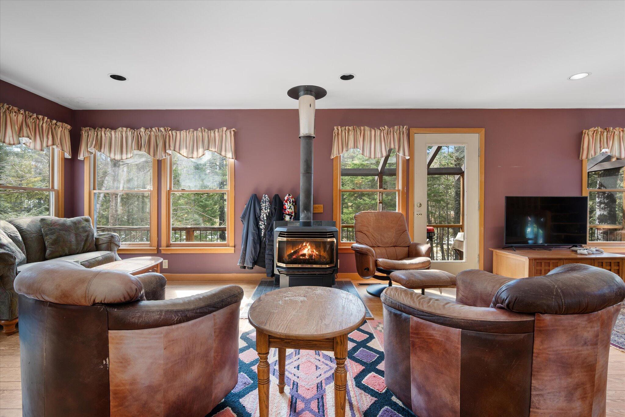 1030 Poplar Stream Road Carrabassett Valley, ME 04947 - Photo 4 of 84 12-Living Room