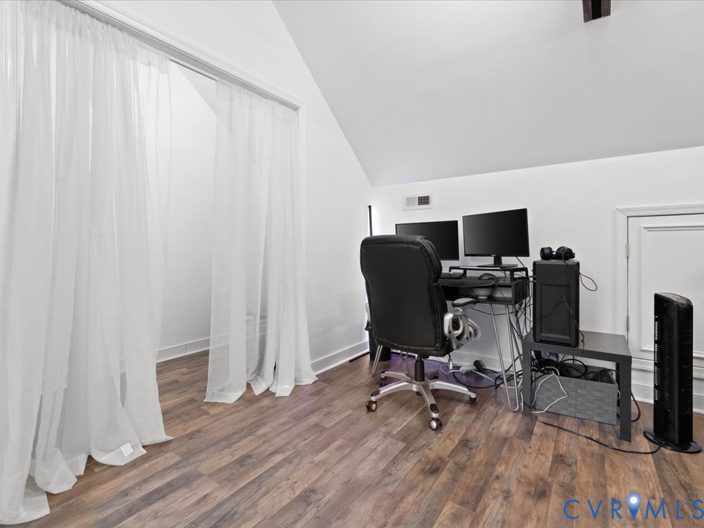 3695 Three Chopt Road Gum Spring, VA 23065 - Photo 36 of 55 Room featuring wood-finish flooring, white walls,