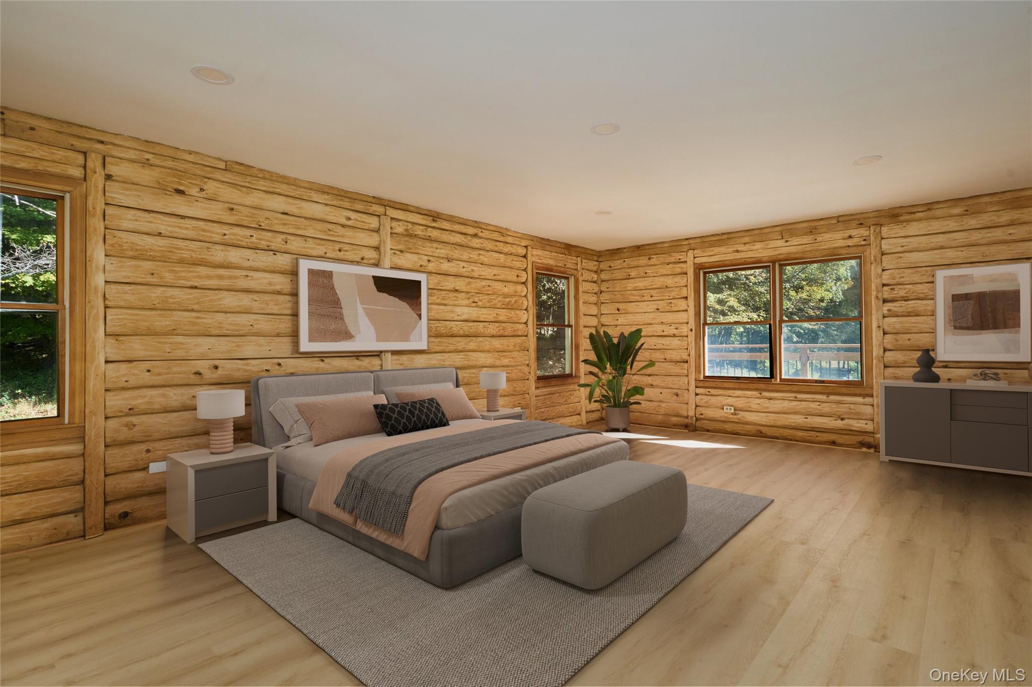 568 Oak Summit Road Millbrook, NY 12545 - Photo 26 of 50 Bedroom with lamunated wood finished floors