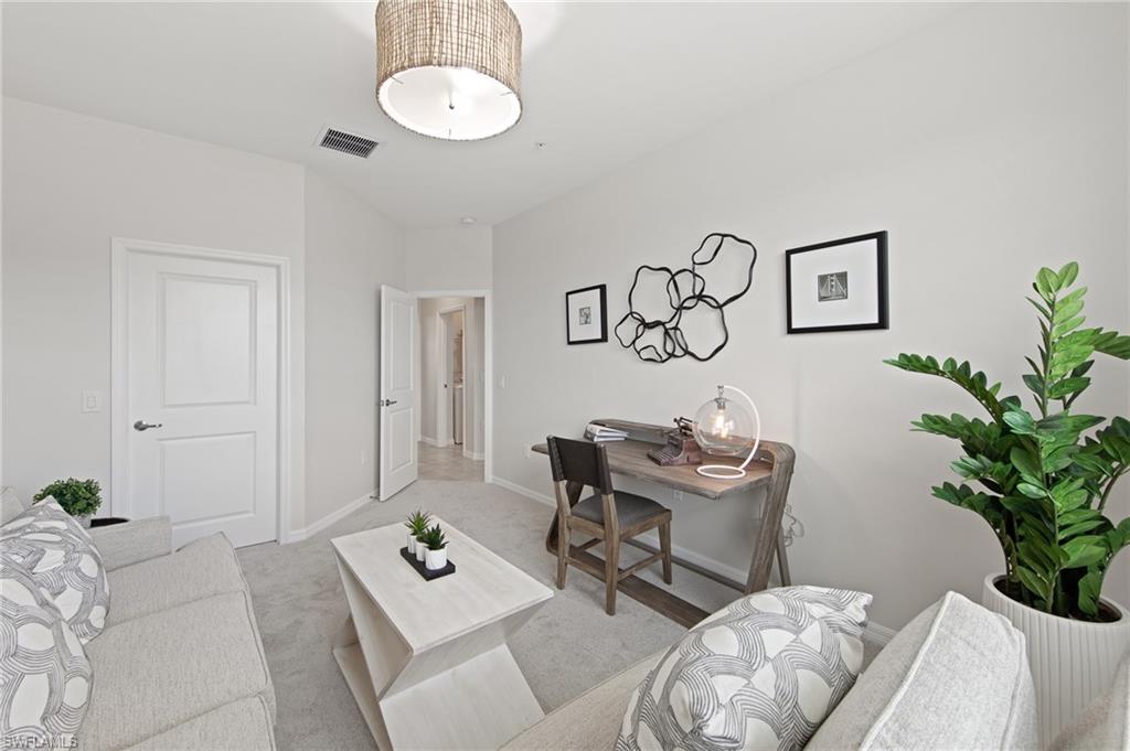 6008 Ellerston Way Avenue, Unit 1021 Immokalee, FL 34142 - Photo 28 of 50 Office area with carpet floors and baseboards