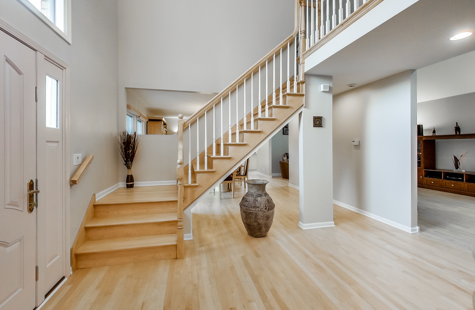 790 Edgemere Road Buffalo Grove, IL 60089 - Photo 3 of 42 a view of entryway and hall with wooden floor