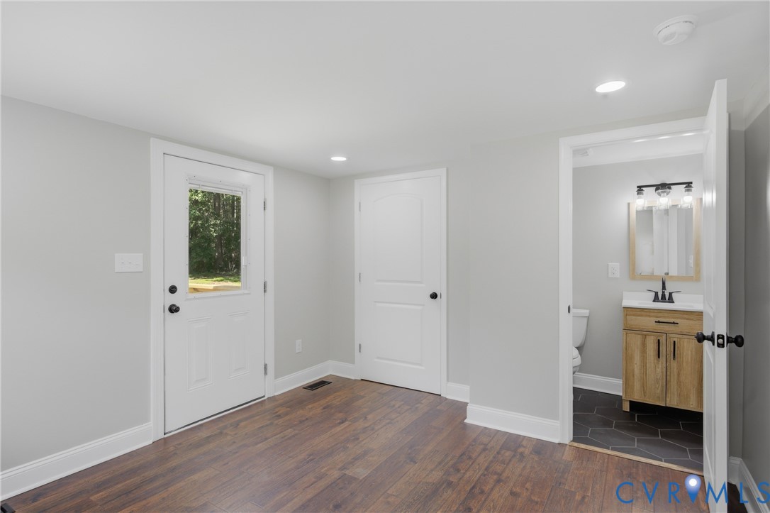 3497 Bumpass Road Beaverdam, VA 23015 - Photo 9 of 28 Interior space featuring wood-finish flooring, lig