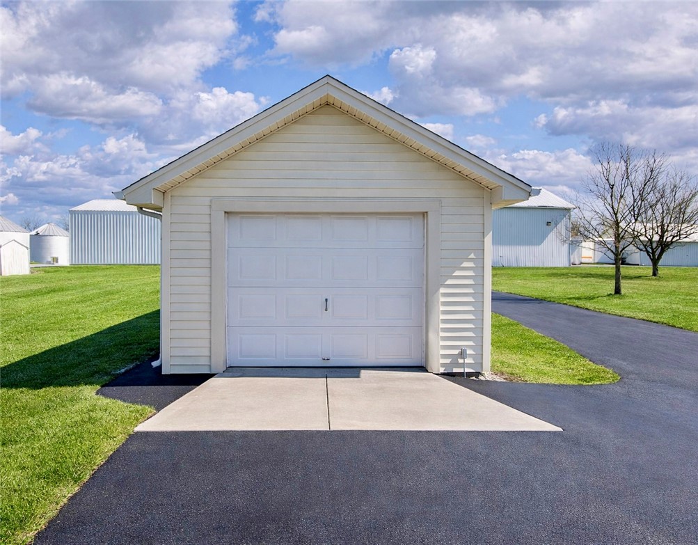1000 Stone Road Xenia, OH 45385 - Photo 33 of 39 This detached garage offers convenient parking and additional storage space.