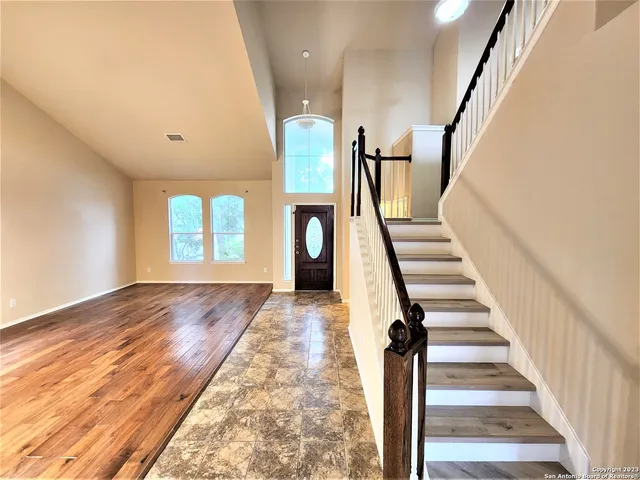 a view of an entryway