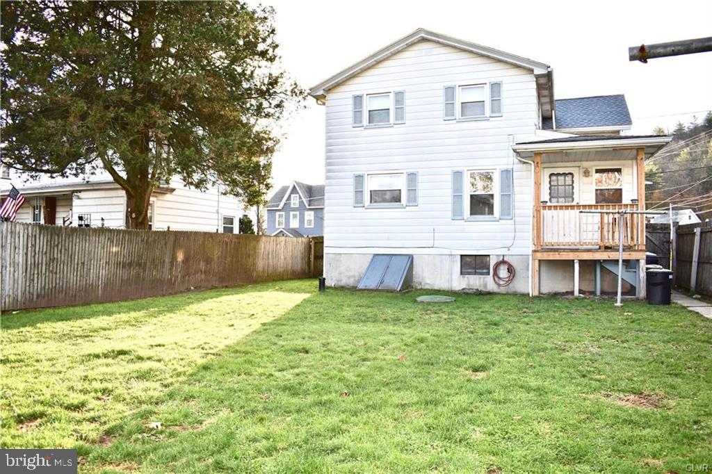 52 Andreas Road Andreas, PA 18211 - Photo 3 of 17 Fenced in backyard w/ detached garage