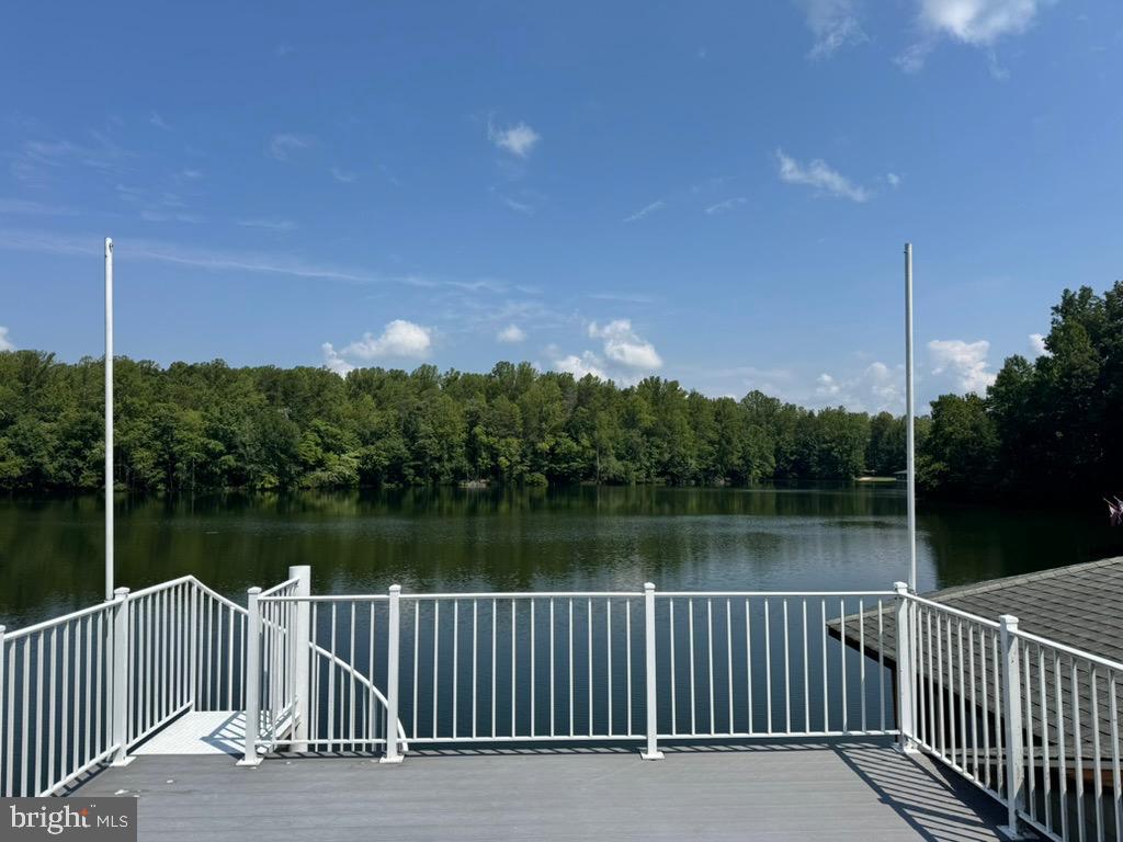 8 Elnor Road Bumpass, VA 23024 - Photo 6 of 13 Upper Deck over boathouse. You'll love this view!
