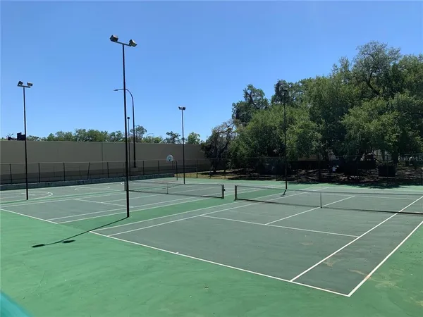 a view of a house with a deck