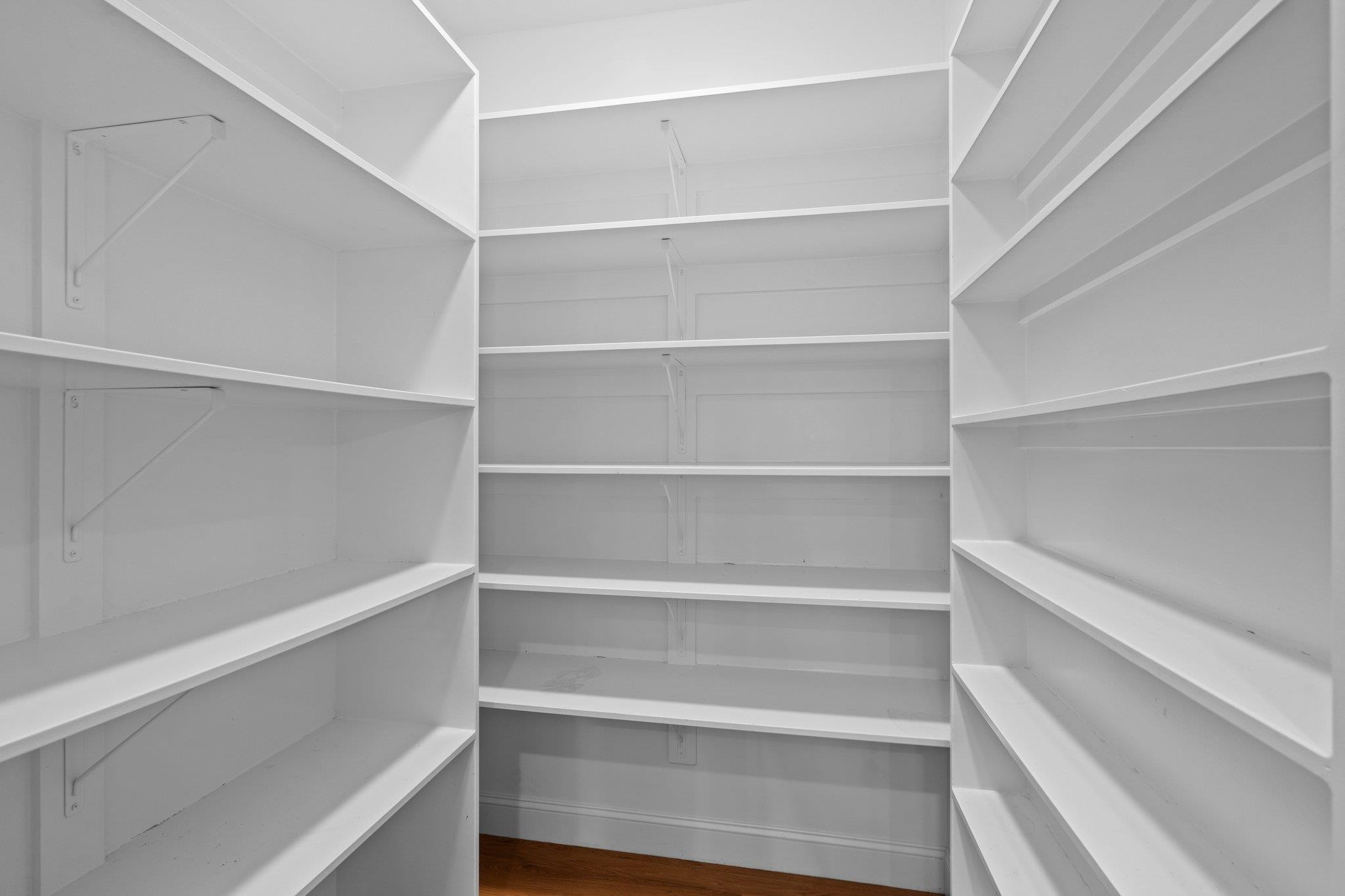4539 Gresham Drive Oxford, NC 27565 - Photo 15 of 43 a view of walk in closet with empty racks
