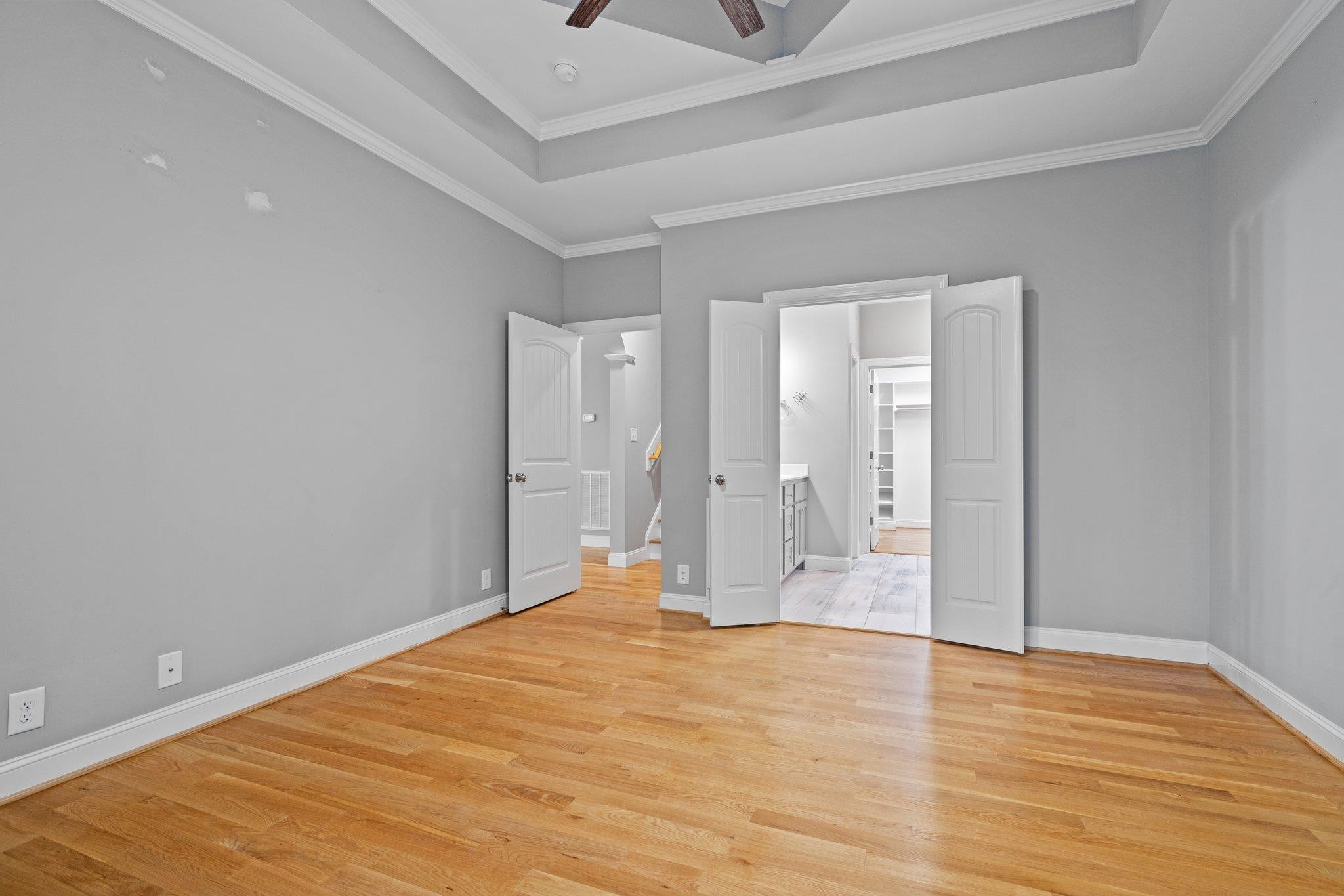 4539 Gresham Drive Oxford, NC 27565 - Photo 23 of 43 a view of empty room with wooden floor