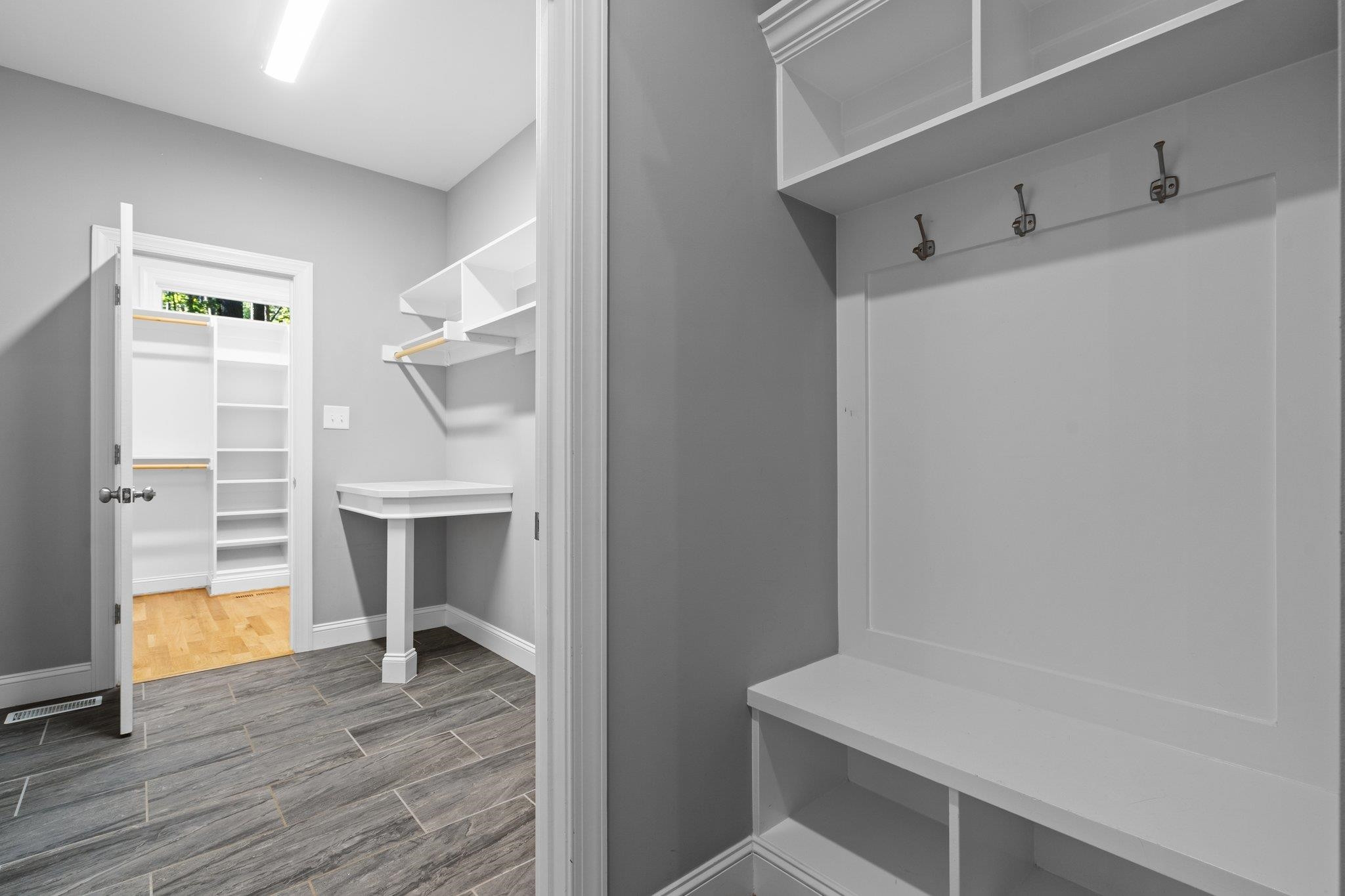 4539 Gresham Drive Oxford, NC 27565 - Photo 10 of 43 a view of hallway with wooden floor