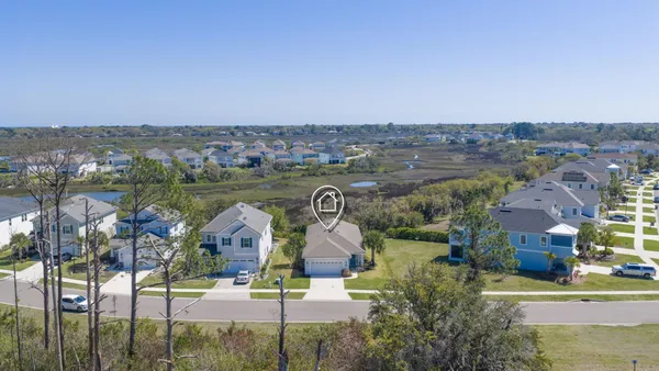 a view of swimming pool with garden