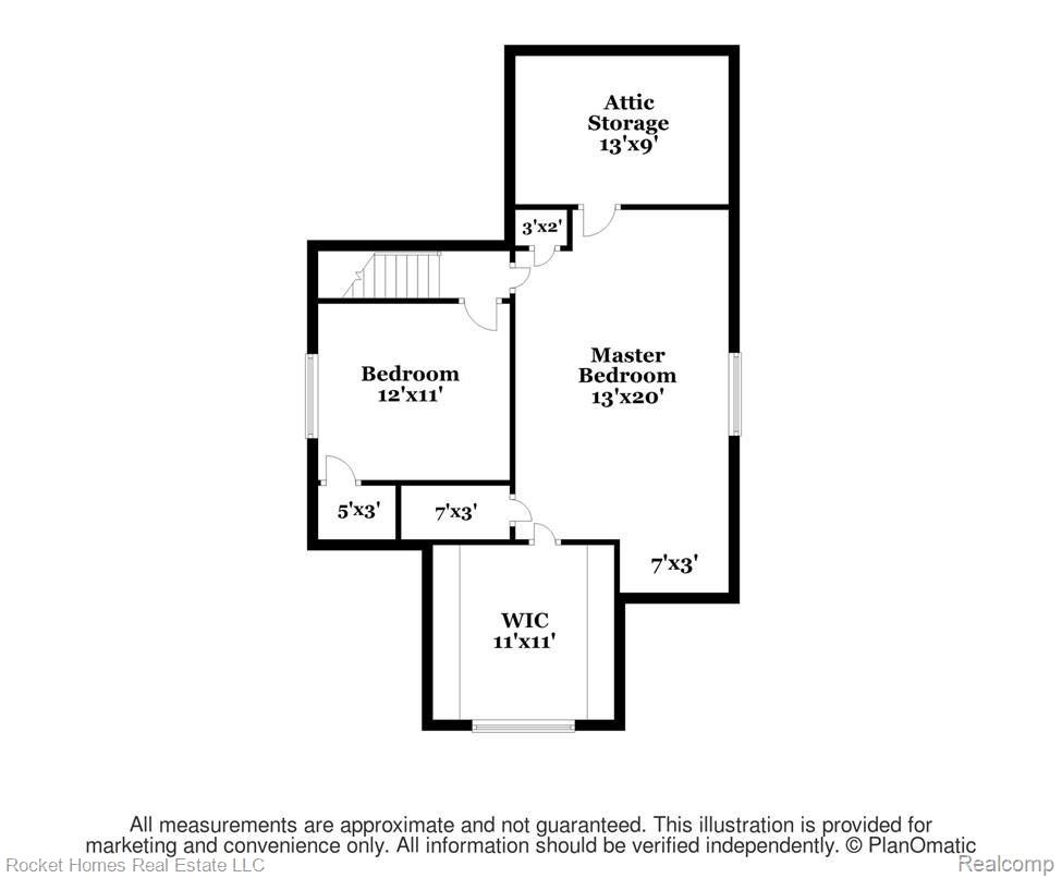 3471 Yorkshire Road Detroit, MI 48224 - Photo 29 of 30 floorplan-upper-398747.jpg