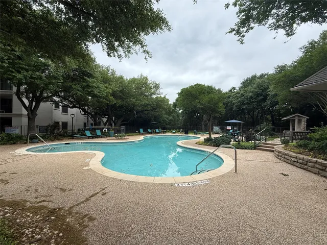 a view of outdoor space yard swimming pool and patio