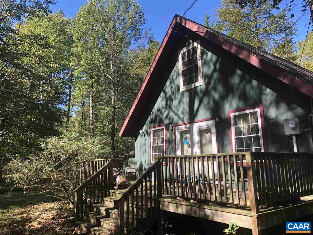 330 Rocky Road Stanardsville, VA 22973 - Photo 18 of 18 a view of stairs and wooden floor