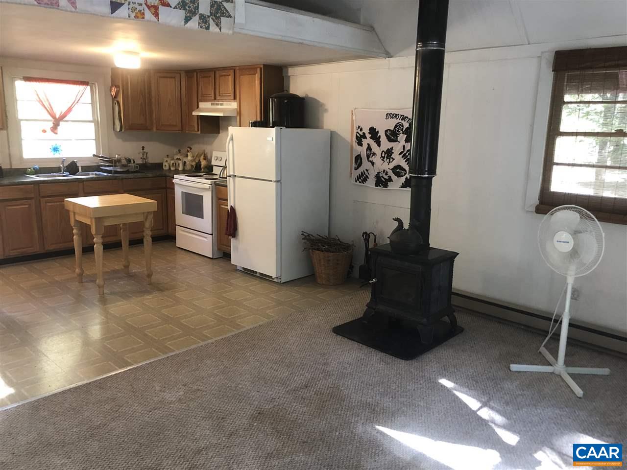 330 Rocky Road Stanardsville, VA 22973 - Photo 7 of 18 a kitchen with a refrigerator and a sink