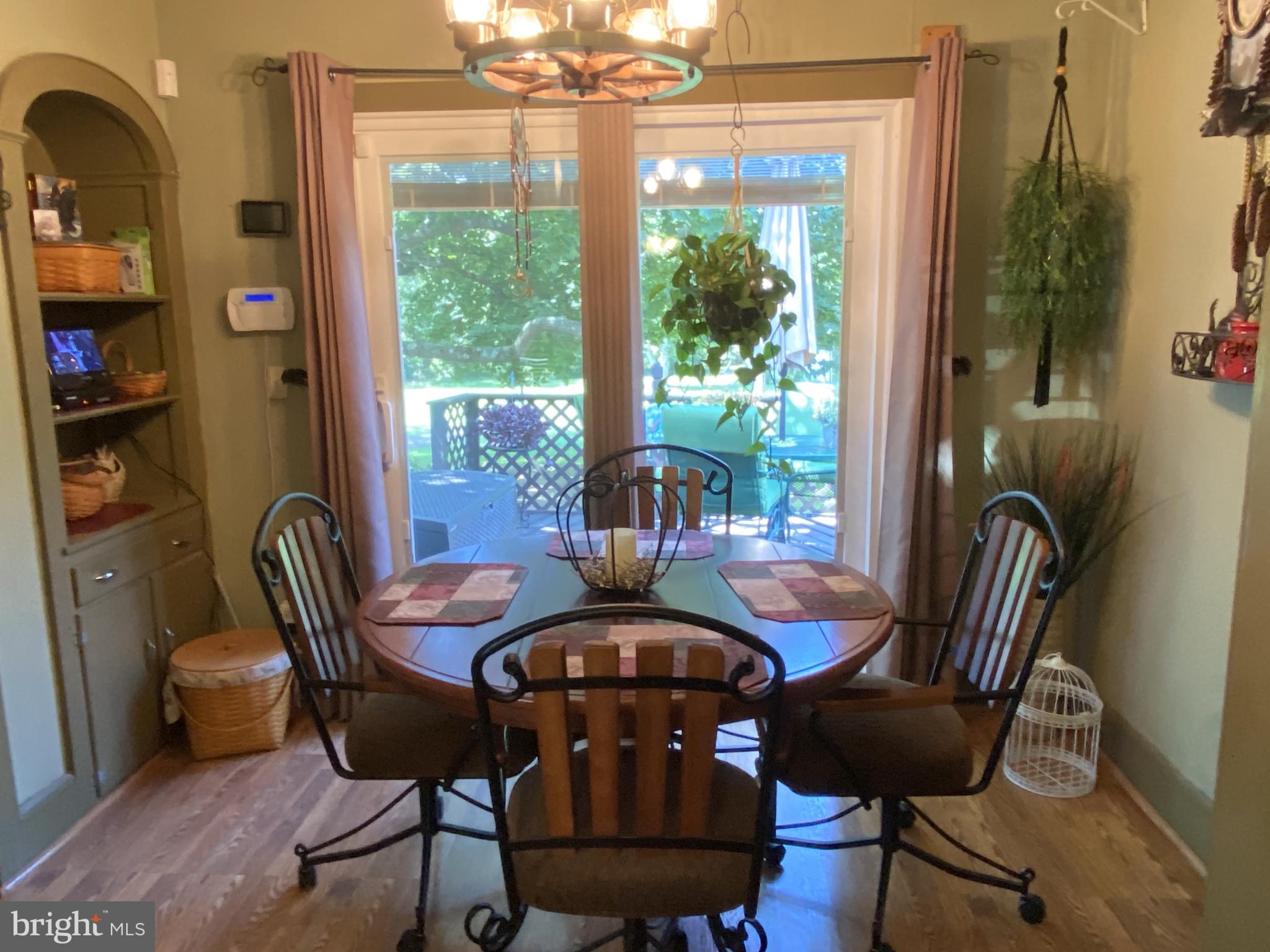 1234 South Bay Road Dover, DE 19901 - Photo 10 of 30 Dining room with built in corner cabinet