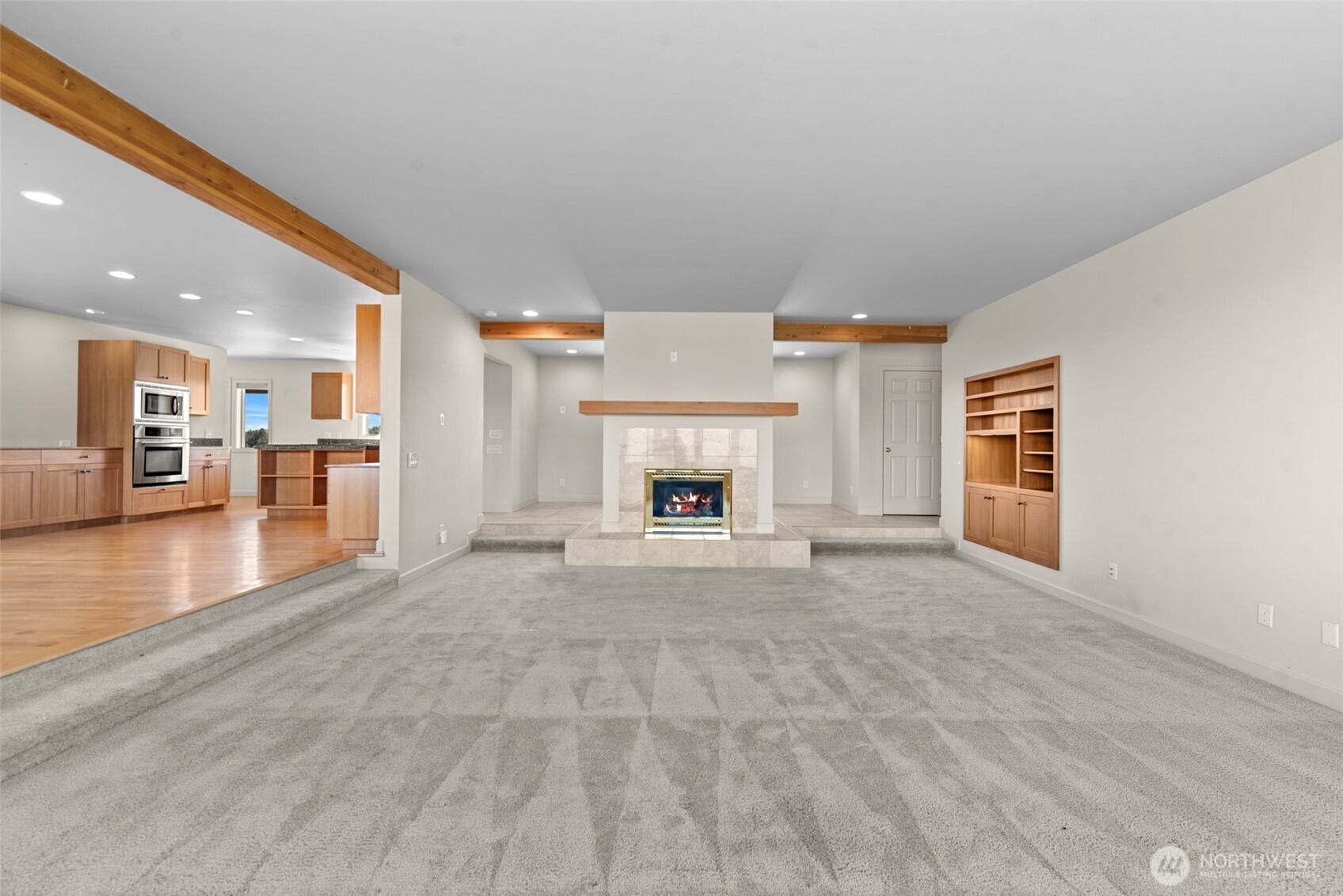 500 Connery Road Wenatchee, WA 98801 - Photo 6 of 39 a view of a livingroom with a fireplace