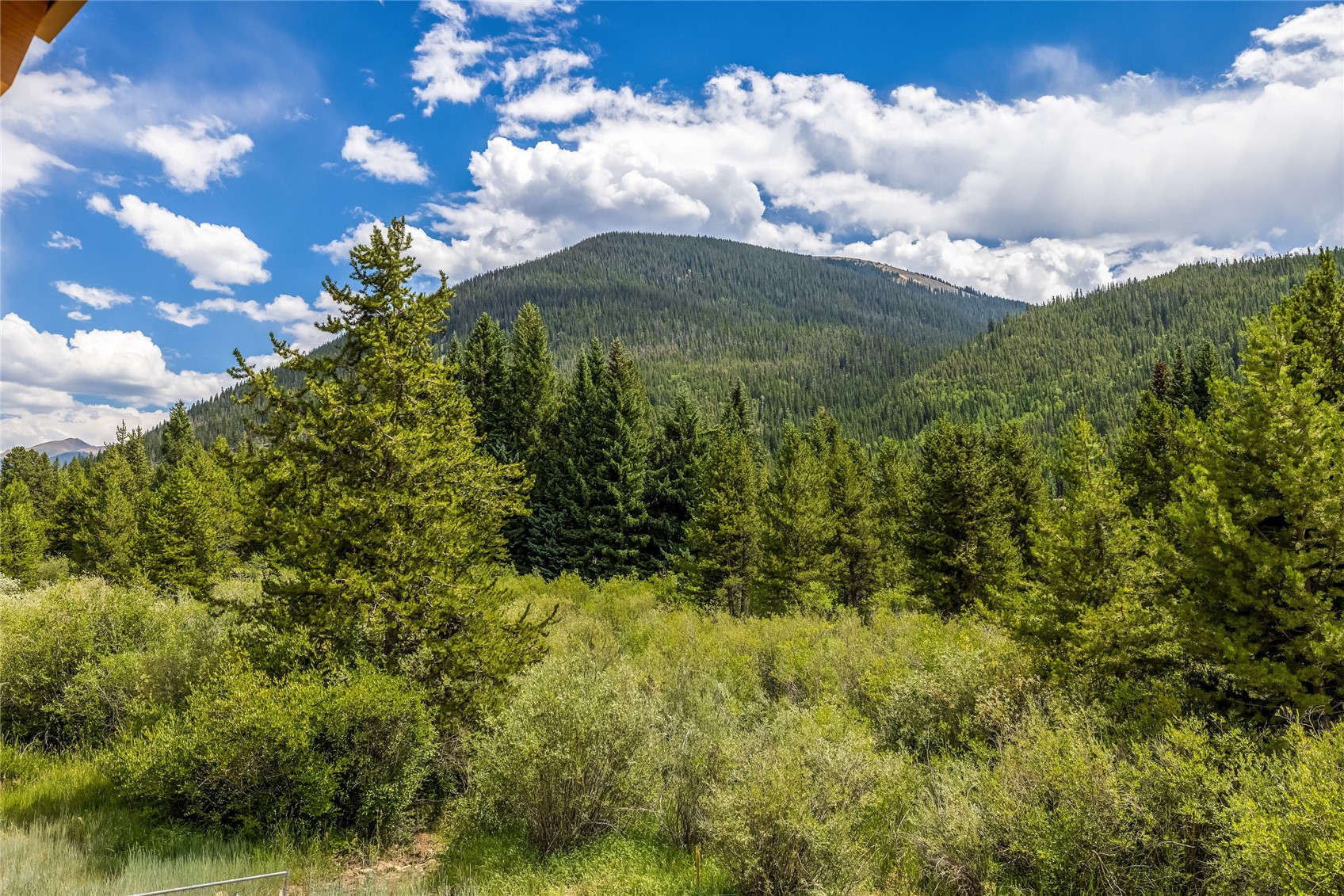 632 Montezuma Road, Unit C1 Keystone, CO 80435 - Photo 22 of 38 Drone shot showcasing the open space located near C1