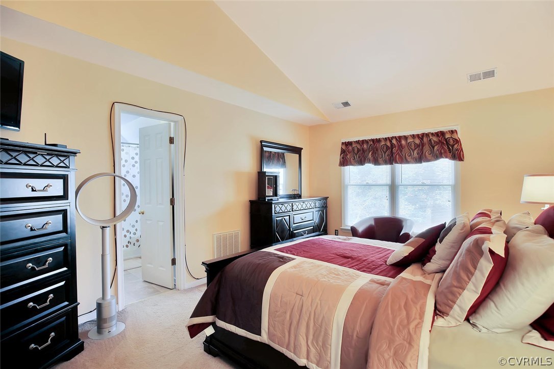 6400 Oldbern Road Chesterfield, VA 23832 - Photo 13 of 19 a bedroom with a bed and a flat screen tv