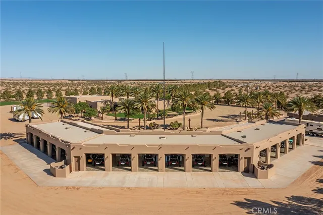 a view of a garage with a lot of stuff