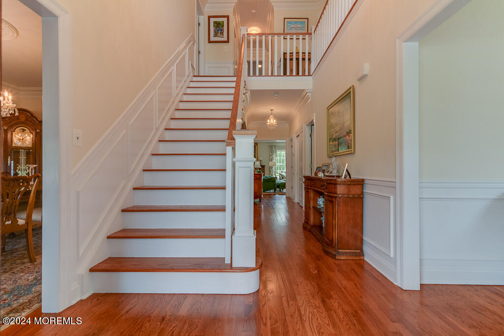 513 Mercer Avenue Spring Lake, NJ 07762 - Photo 38 of 61 a view of entryway and hall with wooden floor