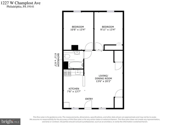 $395,000 | 1227 West Champlost Avenue, Philadelphia, PA 19141