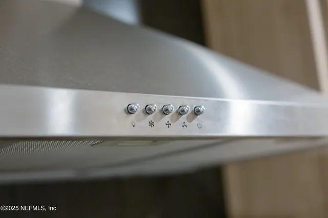 a close view of stove