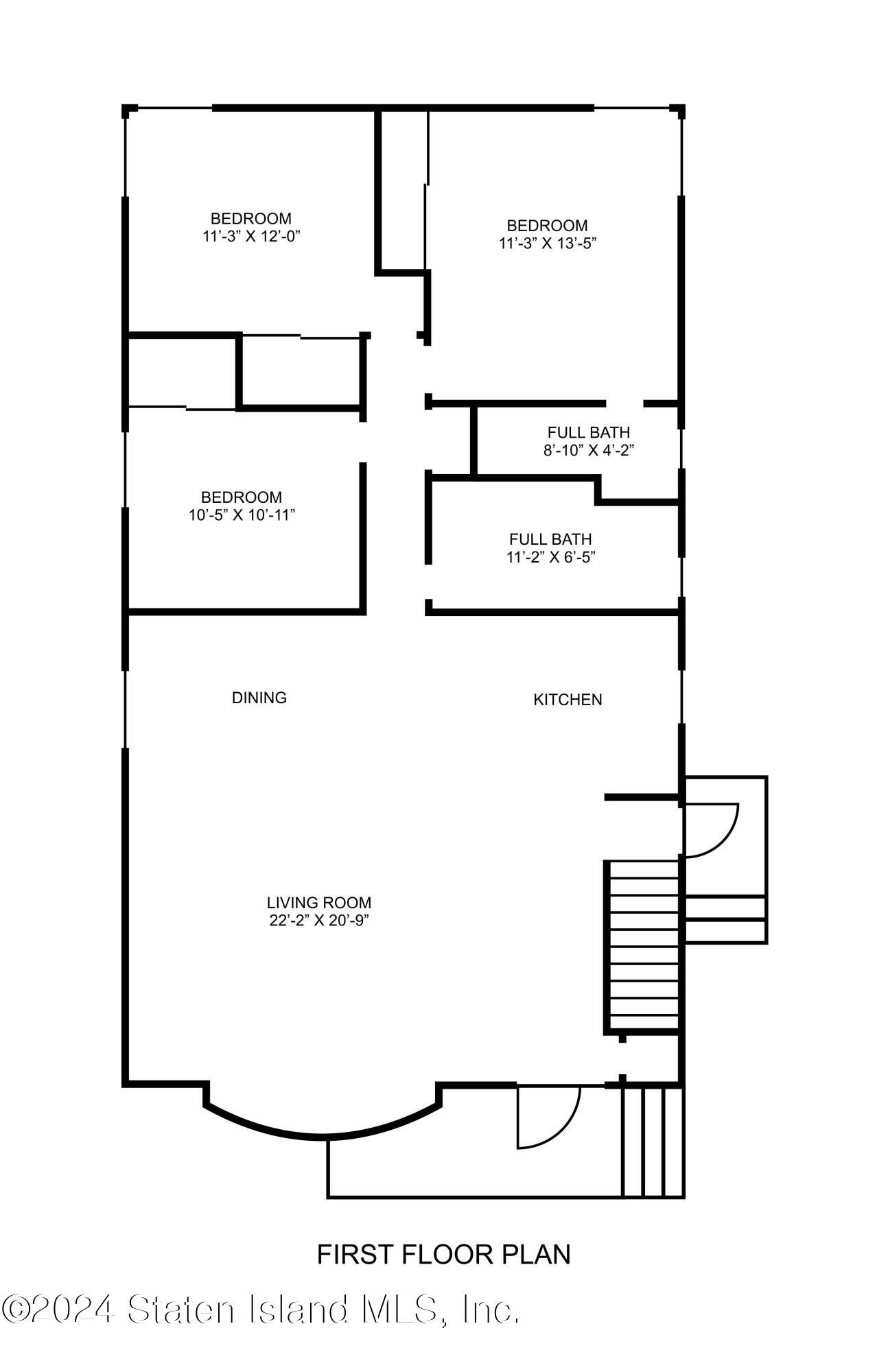 81 Manor Road Staten Island, NY 10310 - Photo 43 of 44 Floor Plans