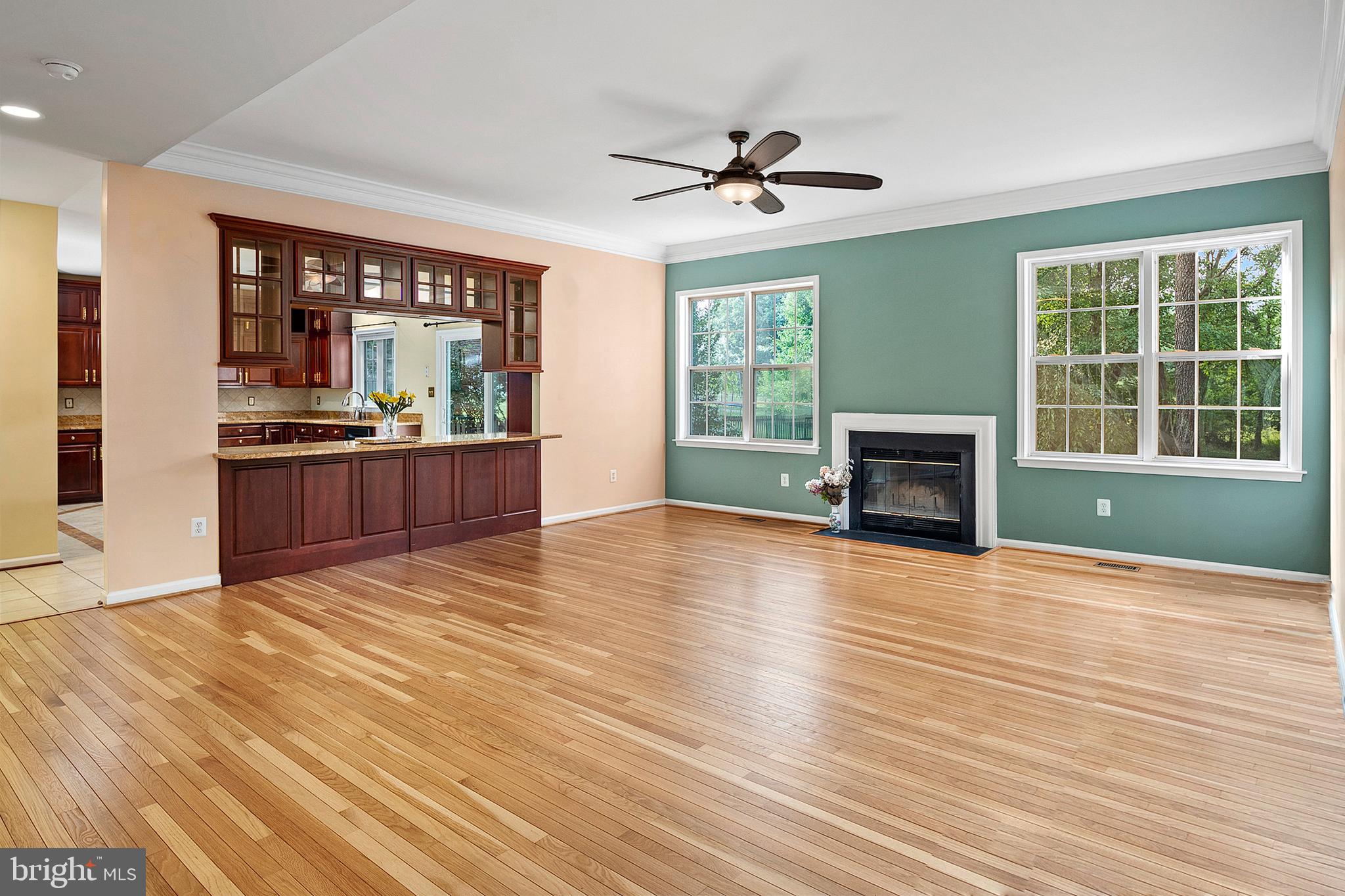 5872 Montgomery Road Elkridge, MD 21075 - Photo 14 of 81 Family Room with Wood-Burning Fireplace