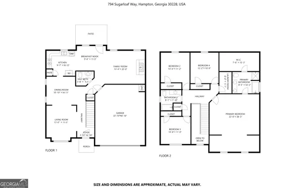 $2,475 | 794 Sugarloaf Way, Hampton, GA 30228