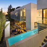 a view of outdoor space and front view of a house
