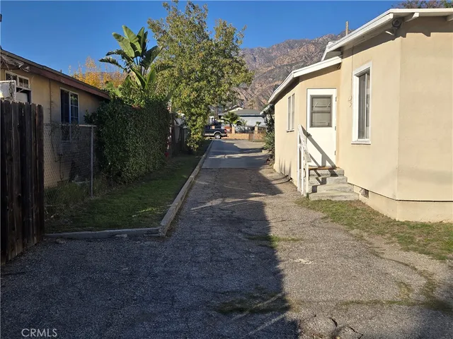 a car parked on the side of the road